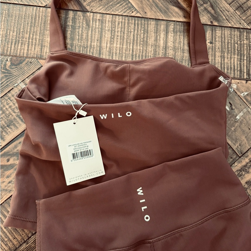 WILO THE LABEL SET Halter Top and Shorts NWT - Picture 7 of 10